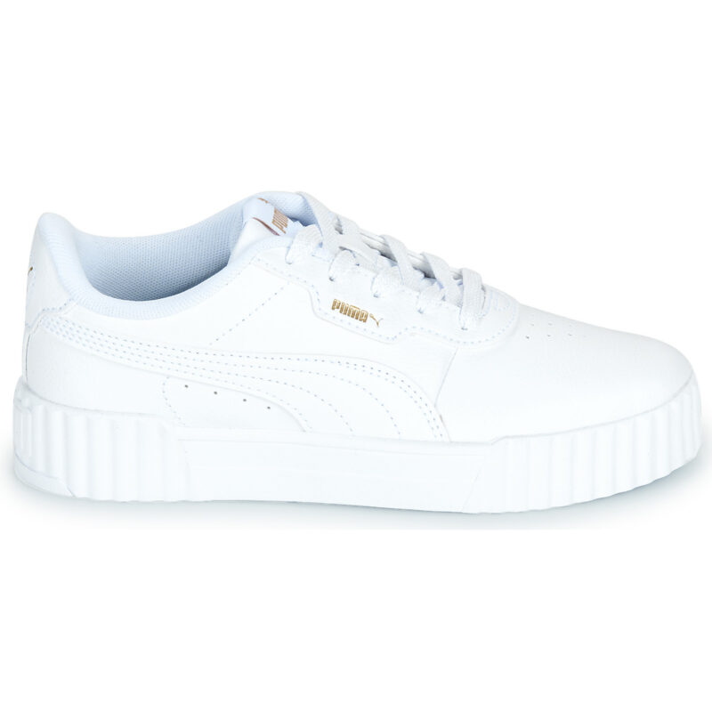 Puma Carina 3.0 PS Wei&szlig; Sneaker M&auml;dchen - 2