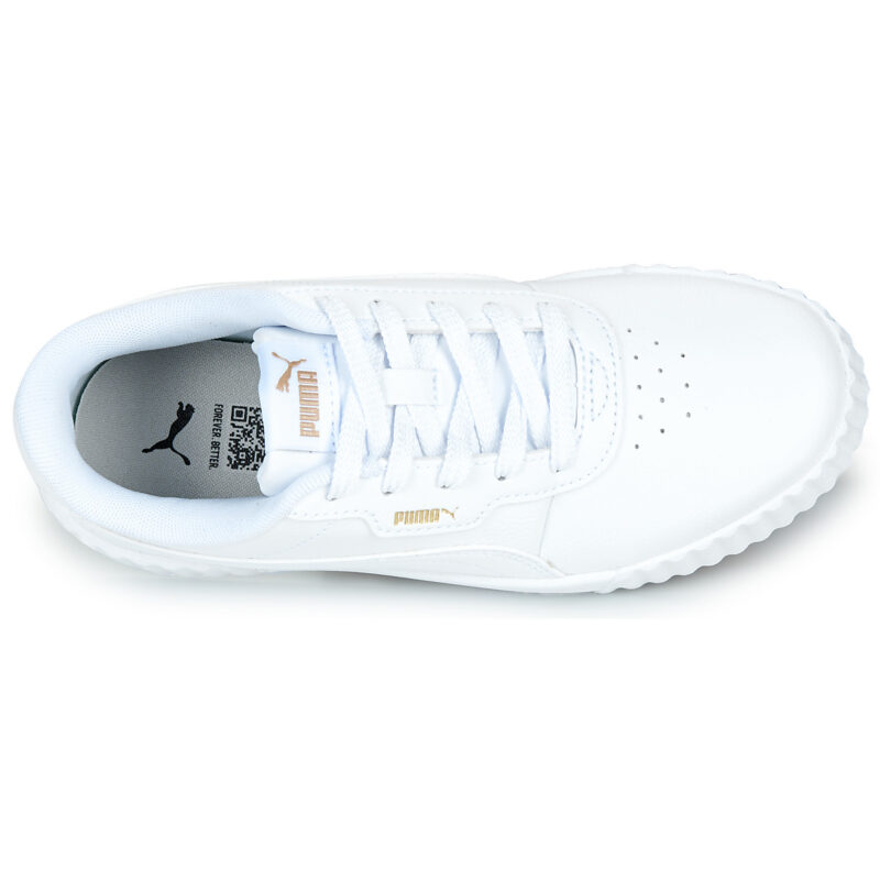 Puma Carina 3.0 PS Wei&szlig; Sneaker M&auml;dchen - 6