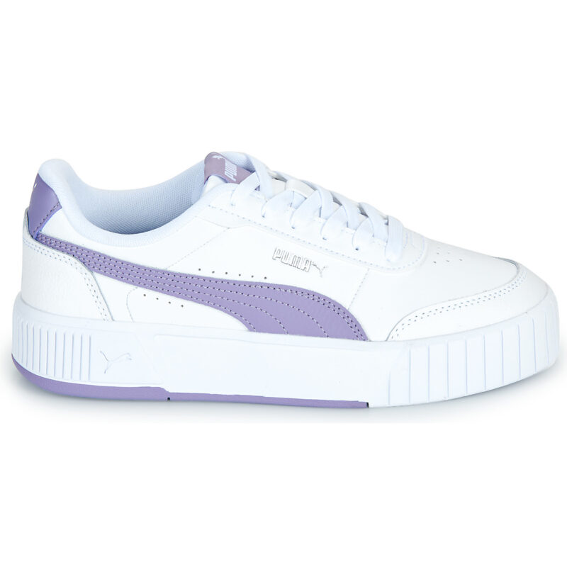 Puma Carina Mia Jr Bianco Sneakers Bambina - 2
