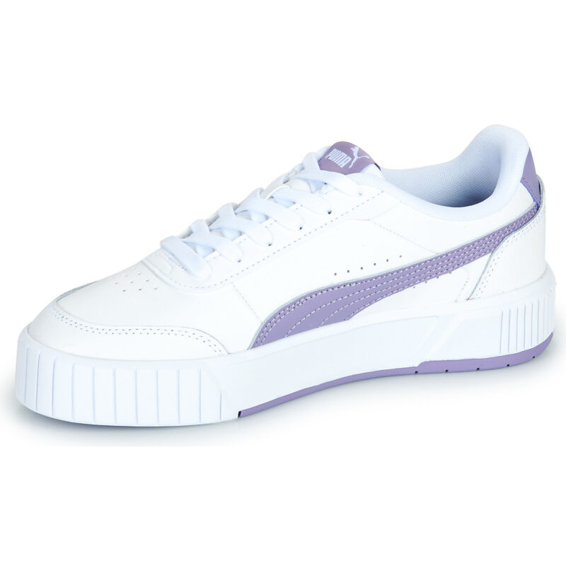 Puma Carina Mia Jr Bianco Sneakers Bambina - 4