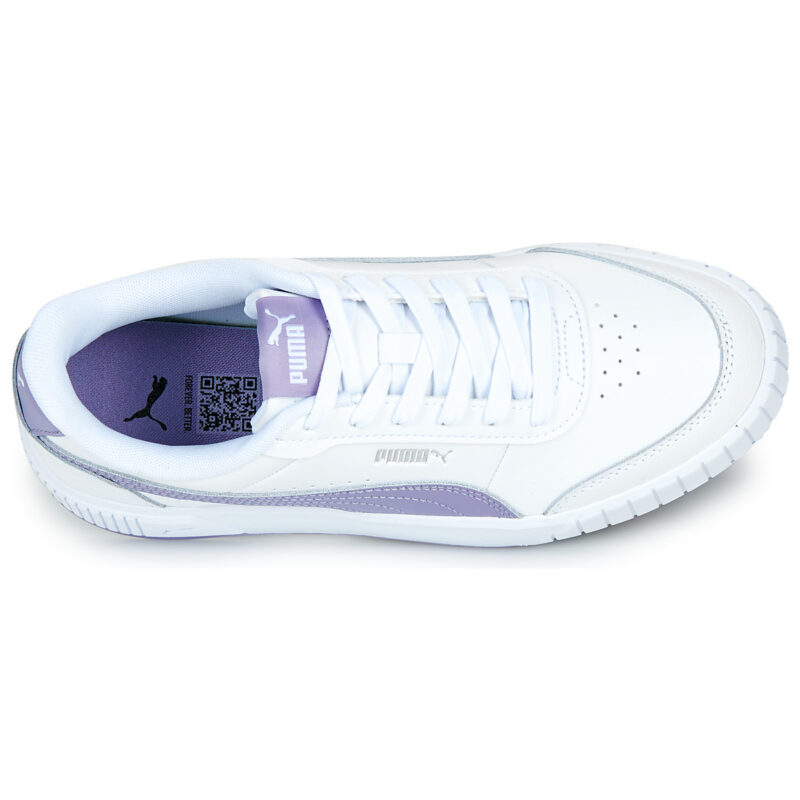 Puma Carina Mia Jr Bianco Sneakers Bambina - 6