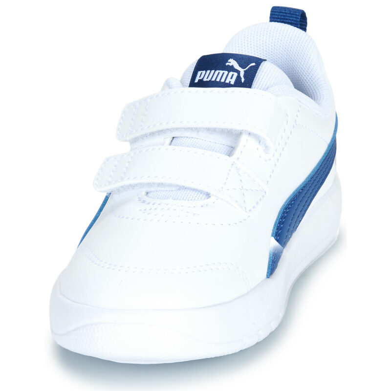 Puma Courtflex V3 Inf Bianco Sneakers Bambina - 3