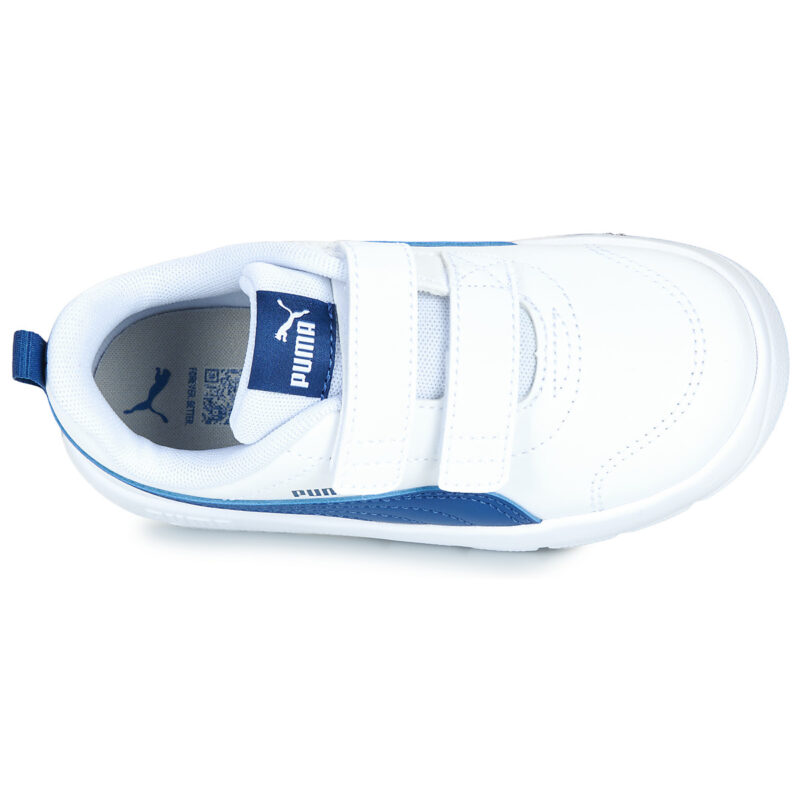 Puma Courtflex V3 Inf Bianco Sneakers Bambina - 6