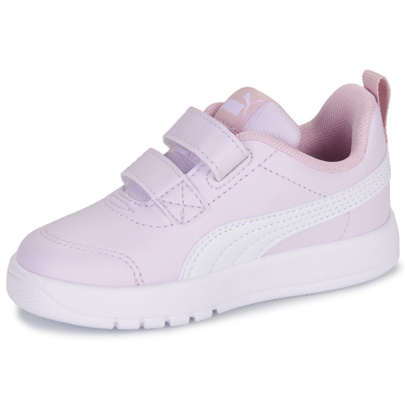 Puma Courtflex V3 Inf Rosa Sneakers Bambina - 4