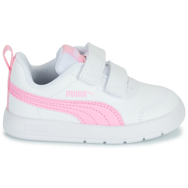 Puma Courtflex V3 V Inf Bianco - Sneakers Bambina - 2