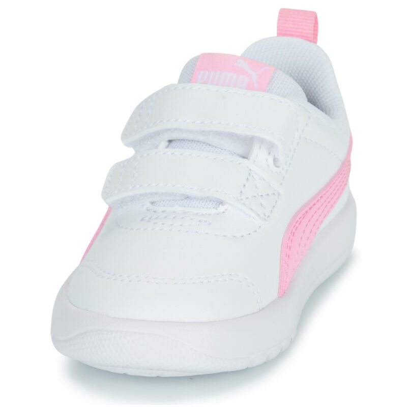 Puma Courtflex V3 V Inf Bianco - Sneakers Bambina - 3