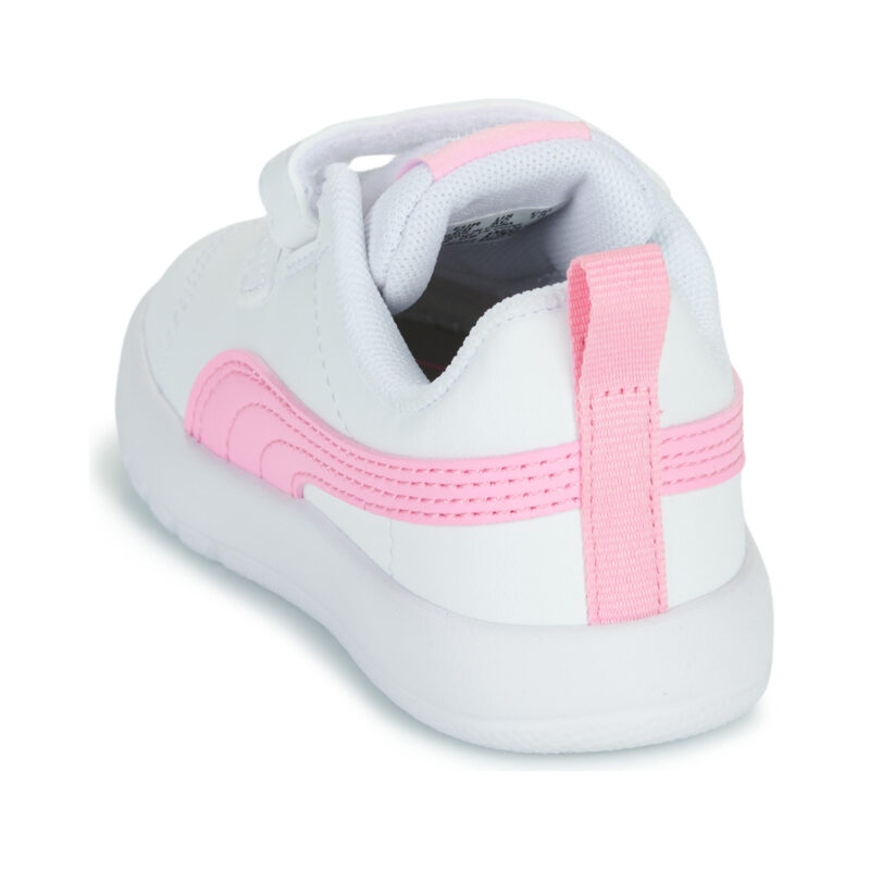 Puma Courtflex V3 V Inf Bianco - Sneakers Bambina - 5