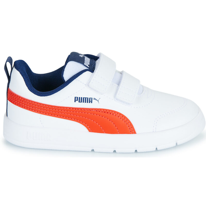 Puma Courtflex V3 V Inf Bianco - Sneakers Bambina - 2