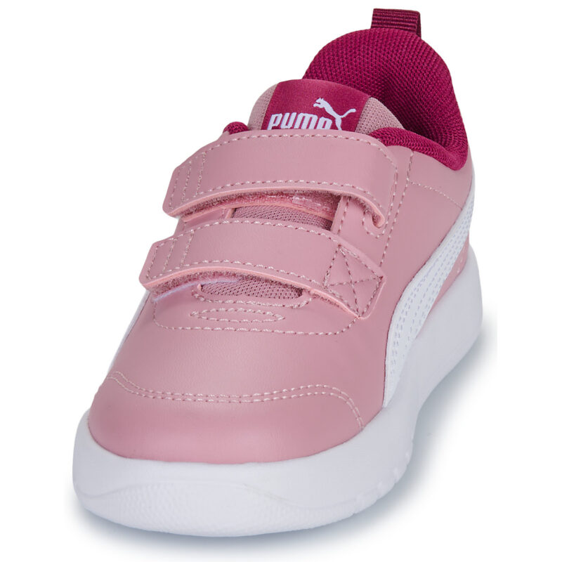 Puma Courtflex V3 V Inf Pink - Girl's Sneakers - 3