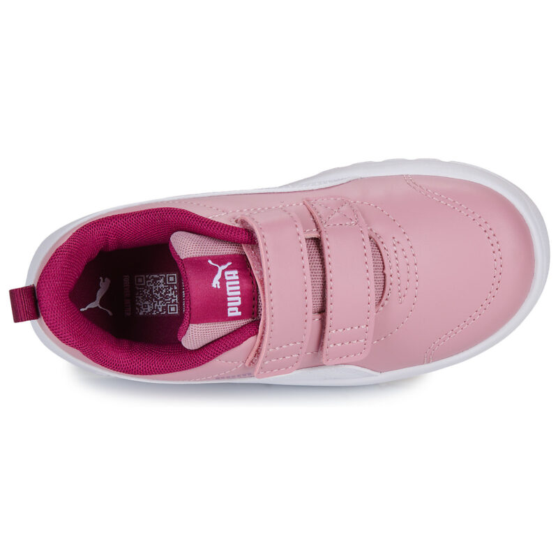 Puma Courtflex V3 V Inf Pink - Girl's Sneakers - 6