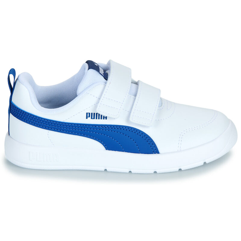 Puma Courtflex V3 V PS Bianco Sneakers Bambina - 2