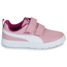 Puma Courtflex V3 V PS Rosa Sneakers Bambina - 2