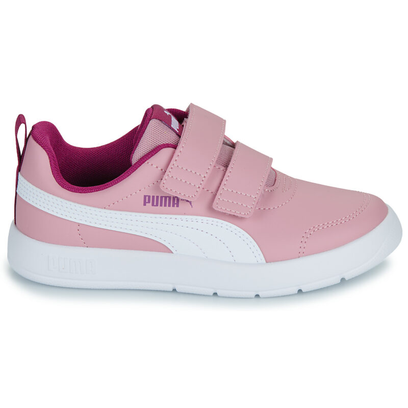 Puma Courtflex V3 V PS Rosa Sneakers Bambina - 2