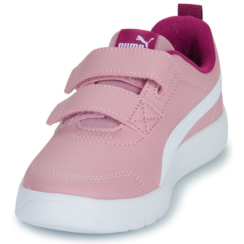 Puma Courtflex V3 V PS Rosa Sneakers Bambina - 3