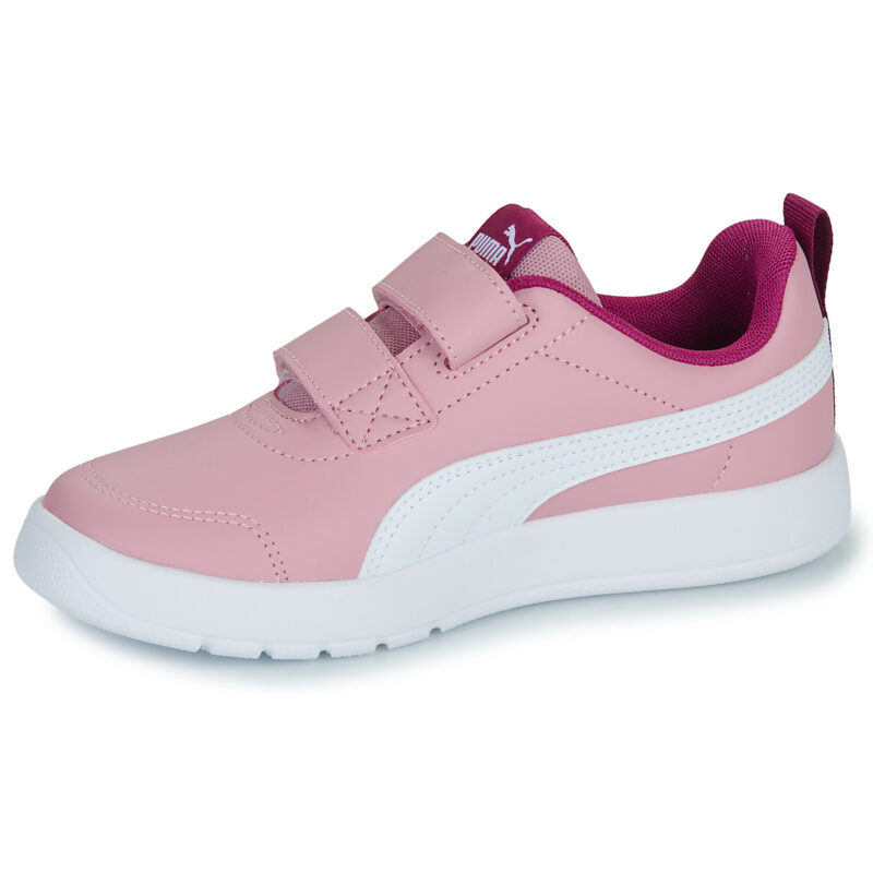 Puma Courtflex V3 V PS Rosa Sneakers Bambina - 4