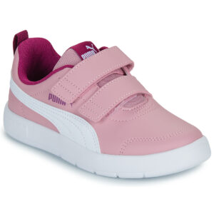 Scarpe bambini ragazza Puma  Courtflex V3 V PS  Rosa Puma 4069156748897