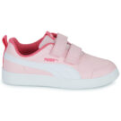 Puma Courtflex v2 V PS Rosa Sneakers Bambina - 2