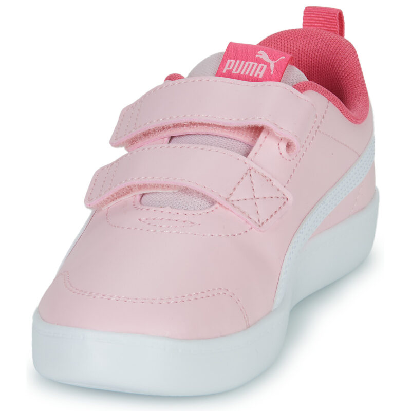 Puma Courtflex v2 V PS Rosa Sneakers Bambina - 3