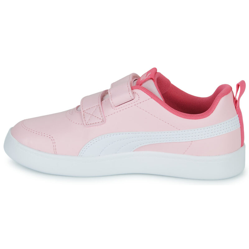 Puma Courtflex v2 V PS Rosa Sneakers Bambina - 4