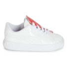 Puma INF B CRUSH PATENT AC.W-H Bianco Sneakers Bambina - 2