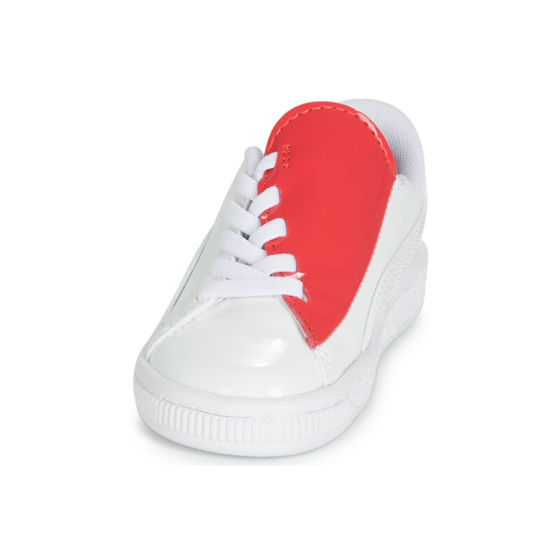 Puma INF B CRUSH PATENT AC.W-H Bianco Sneakers Bambina - 3