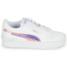 Baskets Puma Jada Holo PS blanches pour filles - Taille 2