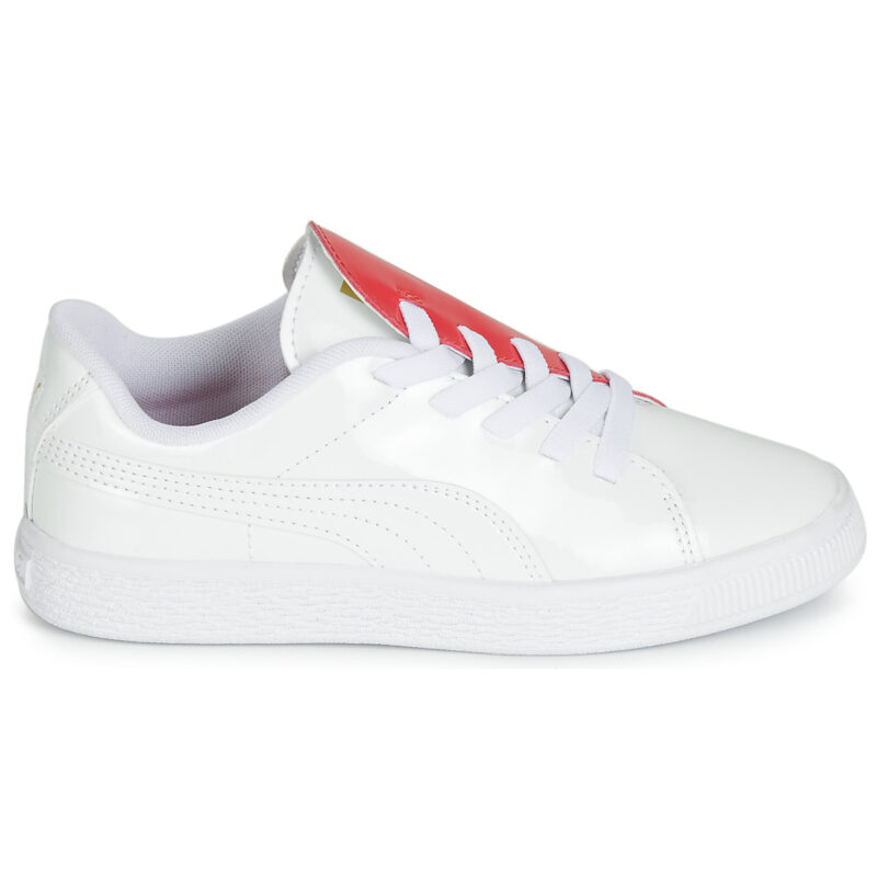 Puma PS BKT CRUSH PATENT AC.WH Weiß - Mädchen-Sneaker - Größe 2