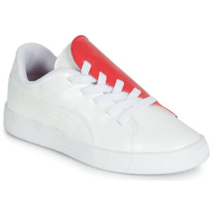 Scarpe bambini ragazza Puma  PS BKT CRUSH PATENT AC.W-H  Bianco Puma 4060978783837