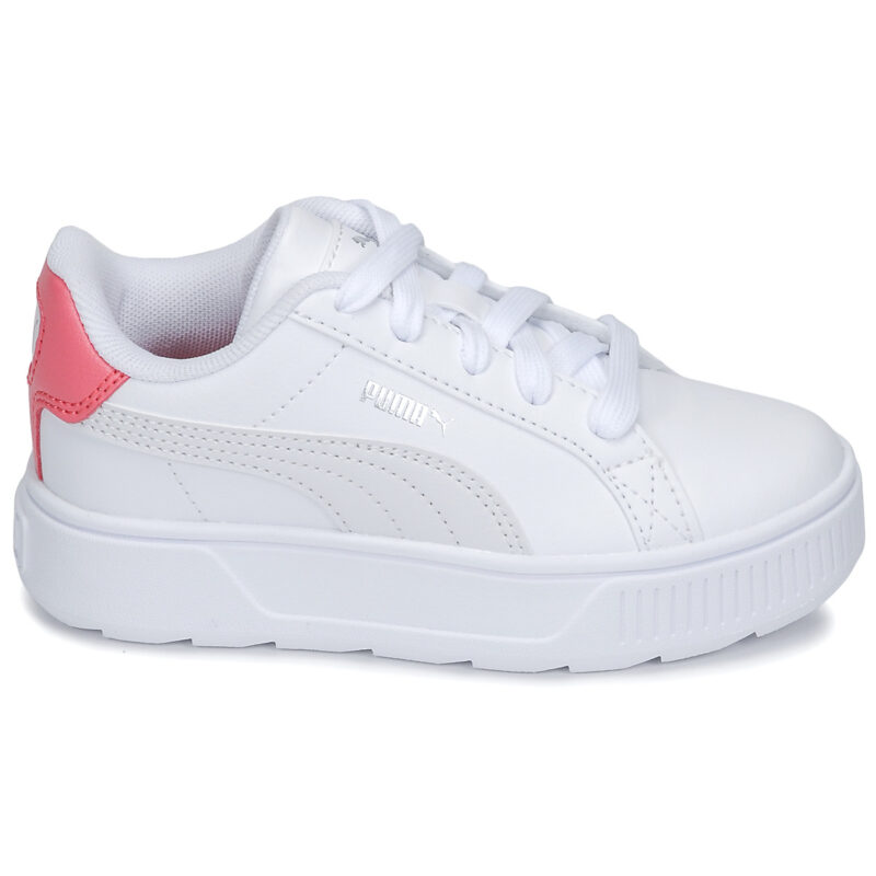 Puma PS KARMEN L Bianco Sneakers Bambina - 2