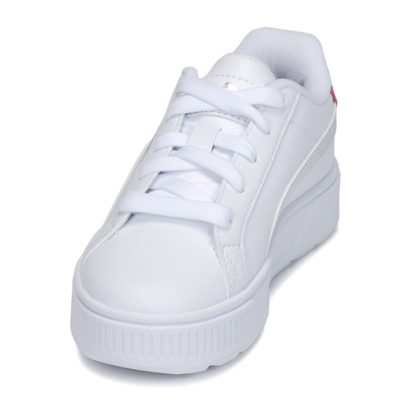 Puma PS KARMEN L Bianco Sneakers Bambina - 3