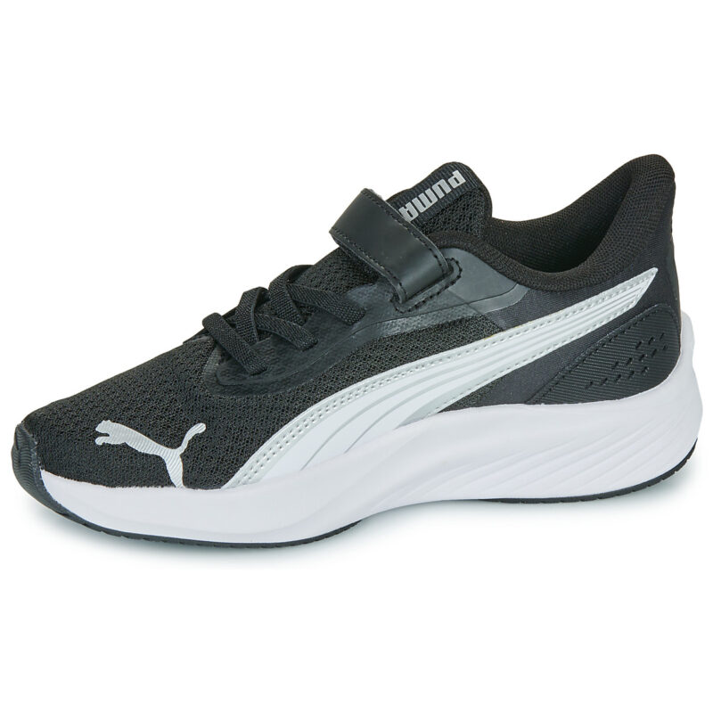 Puma Pounce Lite AC+ PS Black Running Shoes Girls - 4