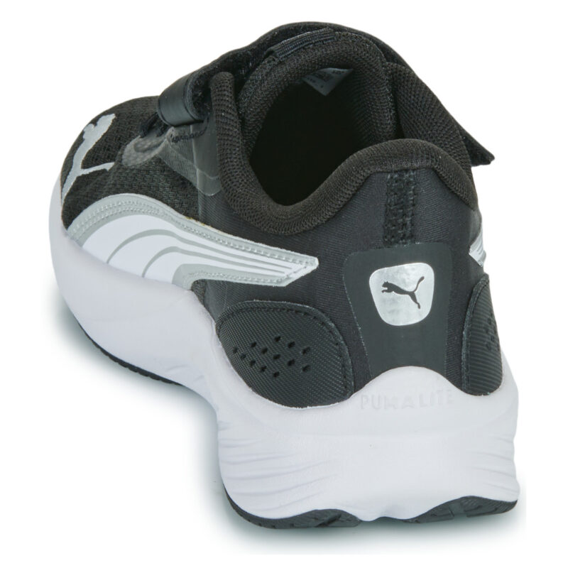 Puma Pounce Lite AC+ PS Black Running Shoes Girls - 5