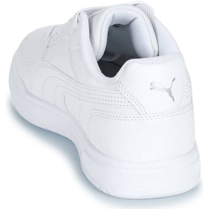 Baskets blanches Puma Caven III Jr pour filles - Taille 5