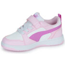 Puma Rebound V6 Lo AC+ PS Pink Sneakers M&auml;dchen - Gr&ouml;&szlig;e 4