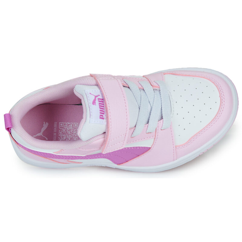 Puma Rebound V6 Lo AC+ PS Pink Sneakers M&auml;dchen - Gr&ouml;&szlig;e 6