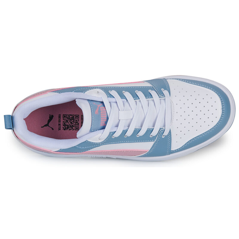 Puma Puma Rebound V6 Lo Jr Multicolore Sneakers Bambina - 6
