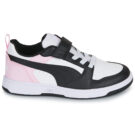 Puma Rebound V6 Lo AC+ PS Wei&szlig; - M&auml;dchen-Sneaker - Gr&ouml;&szlig;e 2
