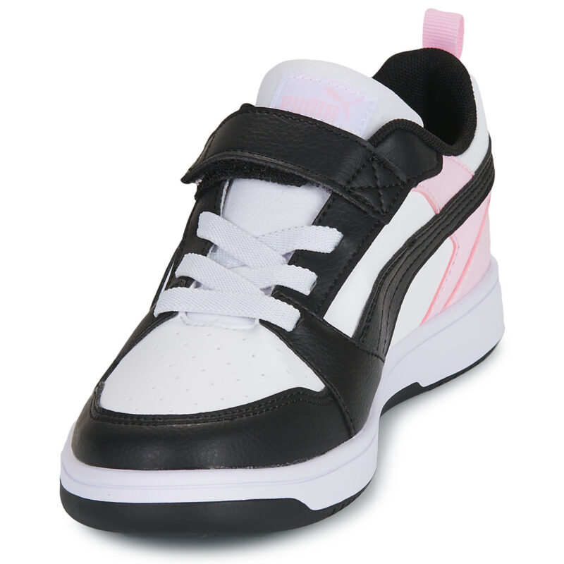 Puma Rebound V6 Lo AC+ PS Wei&szlig; - M&auml;dchen-Sneaker - Gr&ouml;&szlig;e 3
