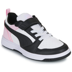Scarpe bambini ragazza Puma  Rebound V6 Lo AC+ PS  Bianco Puma 4069161598180