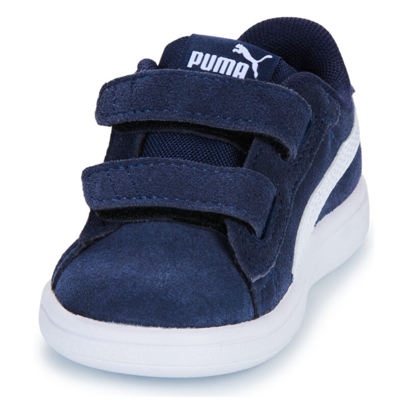 Puma SMASH 3.0 INF Bleu Baskets Fille - 3