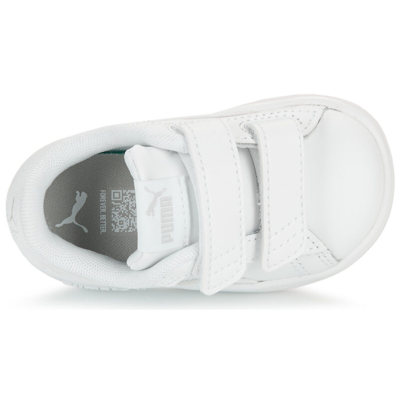 Puma SMASH 3.0 L INF Bianco Sneakers Bambina - 6