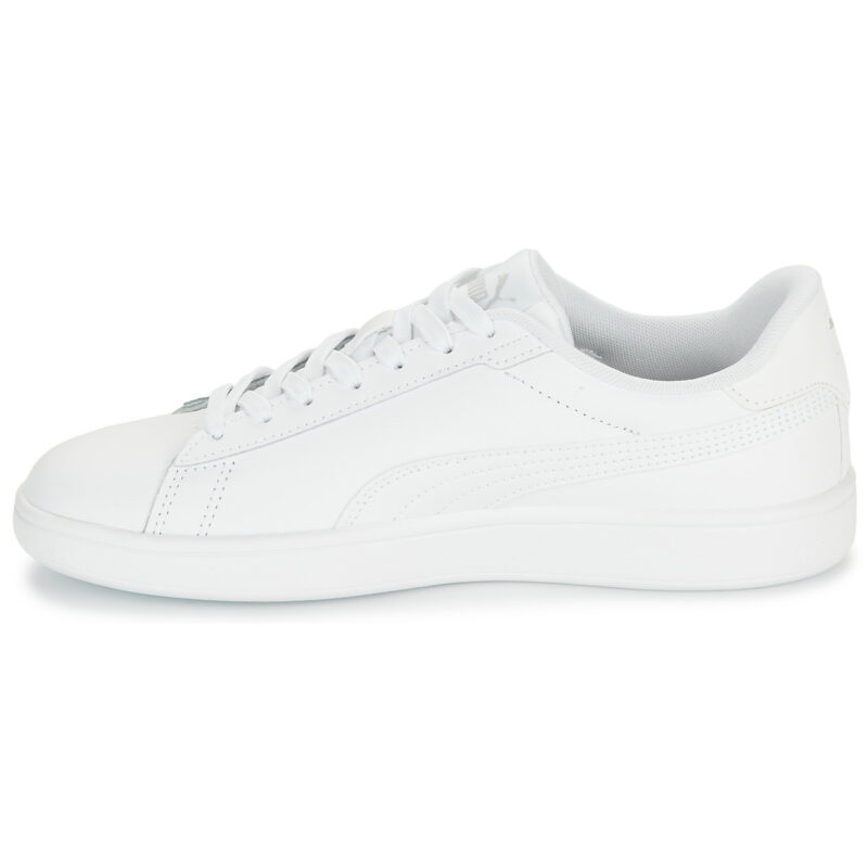 Puma SMASH 3.0 L JR Bianco Sneakers Bambina - 4