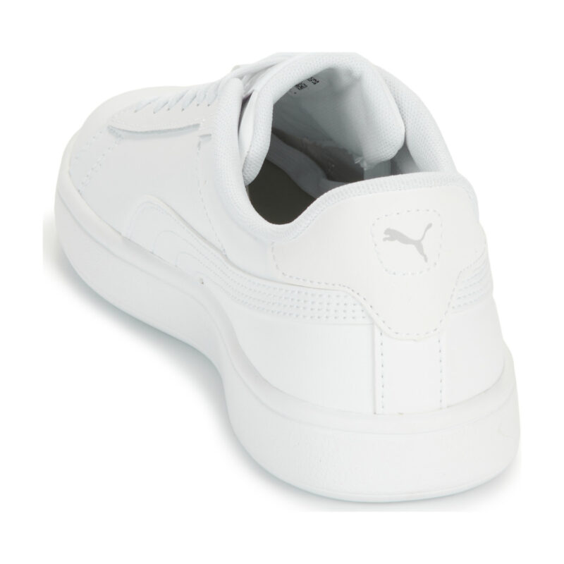Puma SMASH 3.0 L JR Bianco Sneakers Bambina - 5