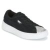 Scarpe bambini ragazza Puma  SUEDE PLATFORM GLAM PS  Nero Puma 4057827825381