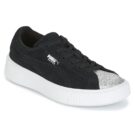Puma SUEDE PLATFORM GLAM PS Nero Sneakers Bambina - 1