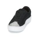 Puma SUEDE PLATFORM GLAM PS Nero Sneakers Bambina - 3