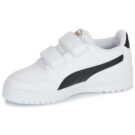 Puma Shuffle Downtown Lo V PS Bianco - Sneakers Bambina - 4