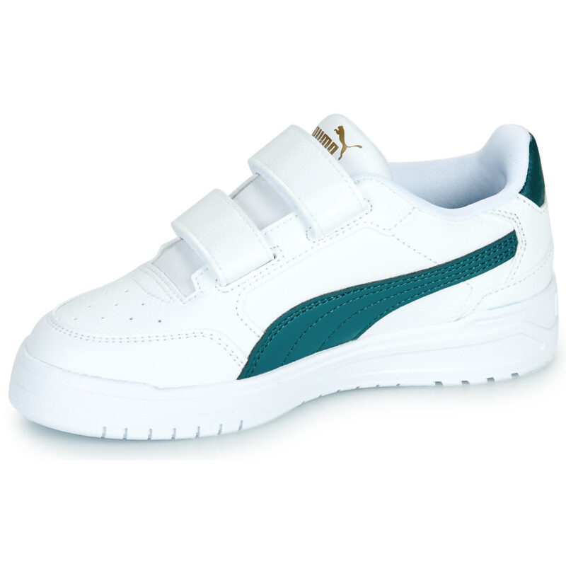 Puma Shuffle Downtown Lo V PS Wei&szlig; Sneaker M&auml;dchen - 4
