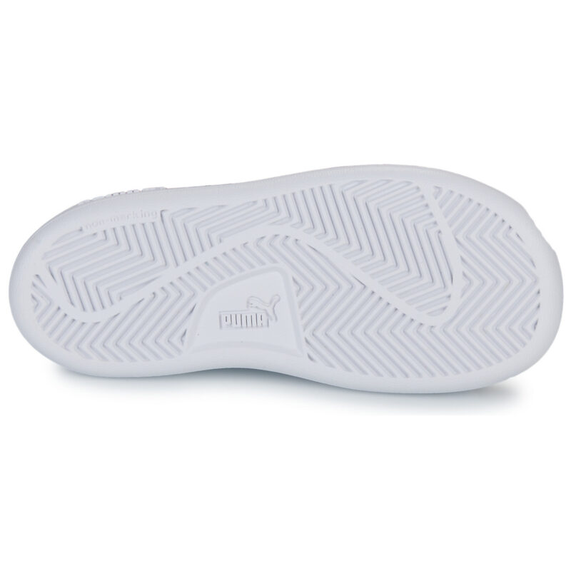 Puma Smash 3.0 Badges V Inf Bianco Sneakers Bambina - 7