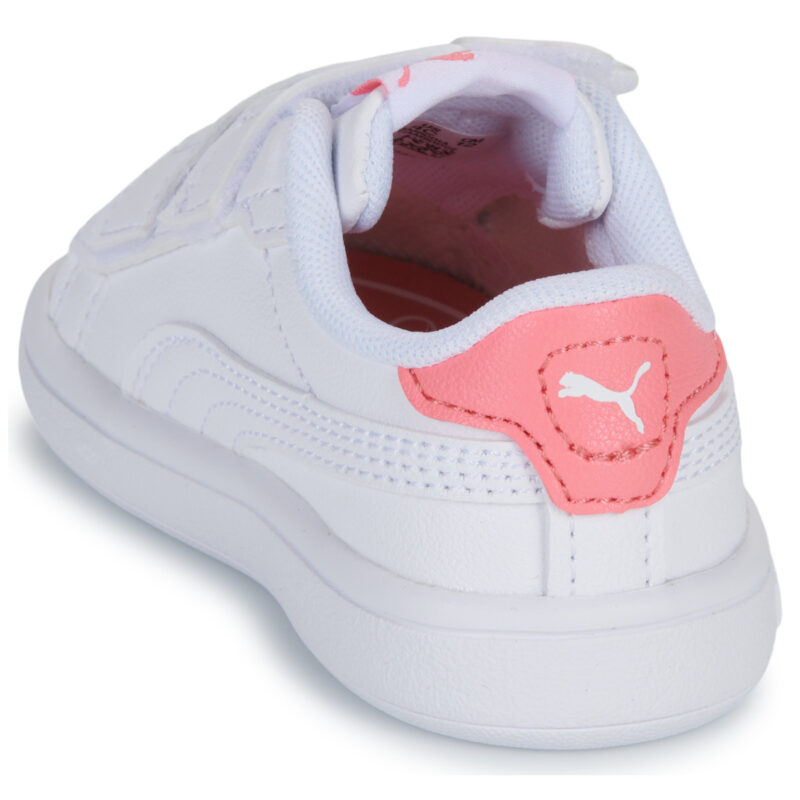 Zapatillas Puma Smash 3.0 Badges V Inf blancas para ni&ntilde;a - 5
